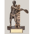 Female Tennis Billboard Resin Series Trophy (8.5")